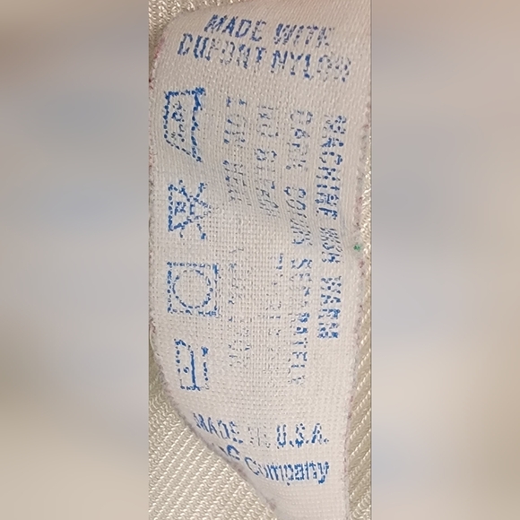 Vintage Lace 2 Piece Nylon Long Night Gown w Robe Set Embroidered Vanity Fair - Picture 8 of 15